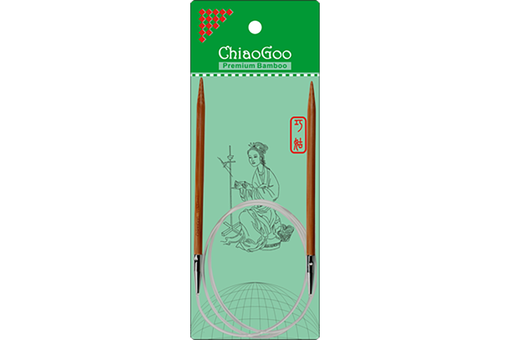 ChiaoGoo 32" Bamboo Circular Knitting Needles
