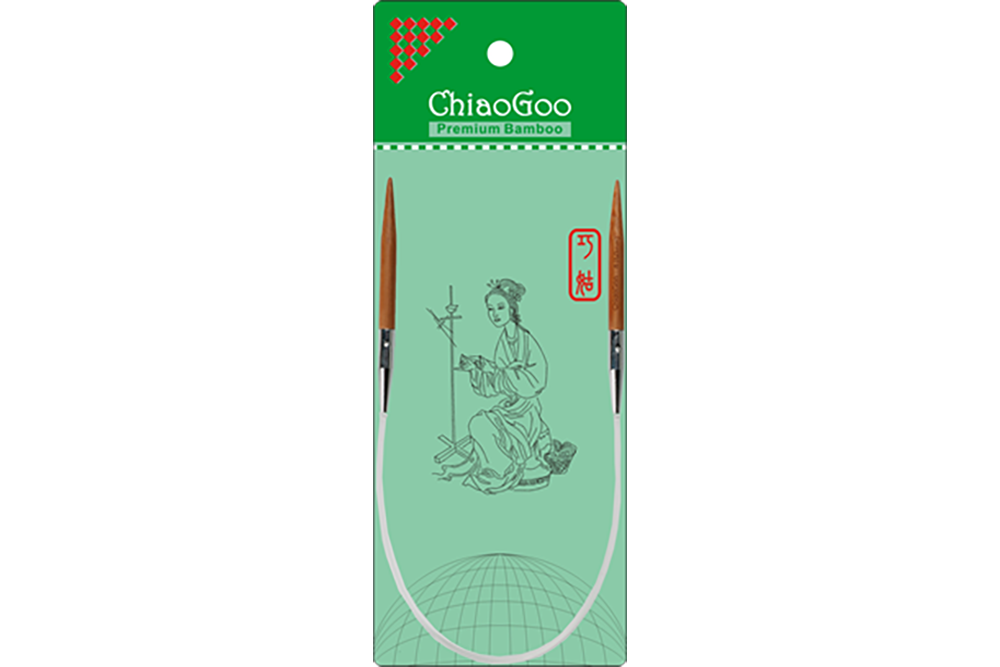 ChiaoGoo 16" Bamboo Circular Knitting Needles