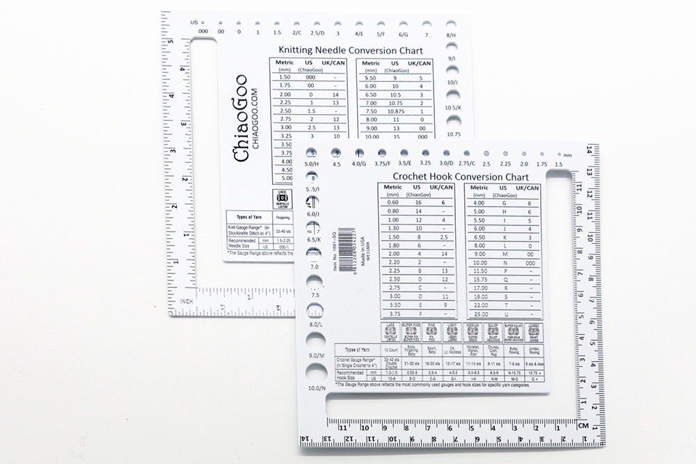 Chiaogoo Swatch/Needle Gauge